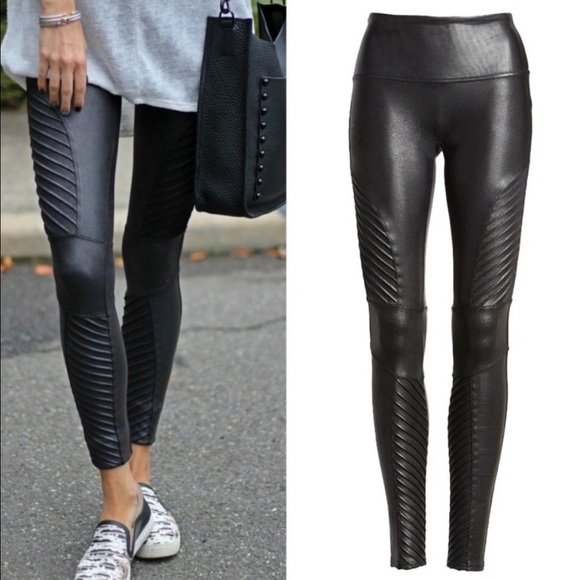 SPANX Pants - Spanx // Faux Leather Moto Legging